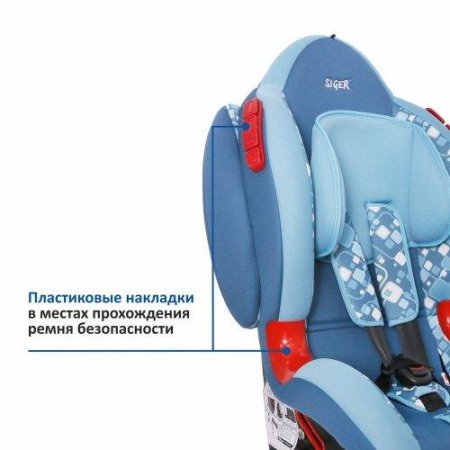 Детское автомобильное кресло Siger Art Кокон Isofix, геометрия