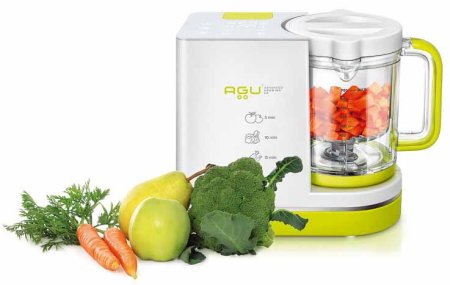 Agu Baby Пароварка блендер Octopy для детского питания 5 в 1