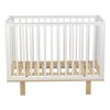Polini kids Кроватка детская Simple 340 / белый- натуральный