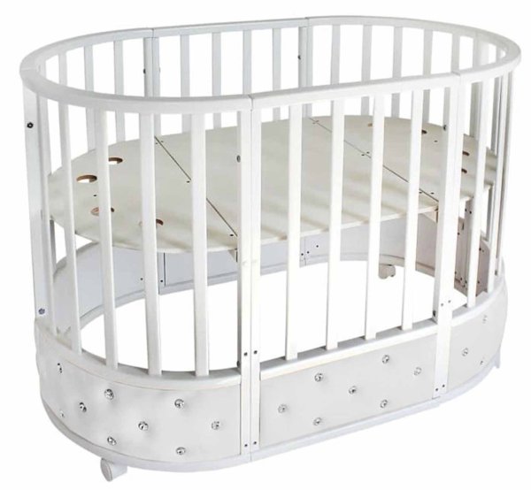 Sweet Baby Кровать Cappellini 7 в 1 / цвет белый