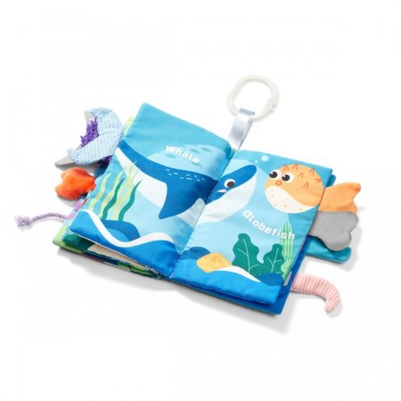 BabyOno Игрушка разивающая Книжка Go To The Ocean