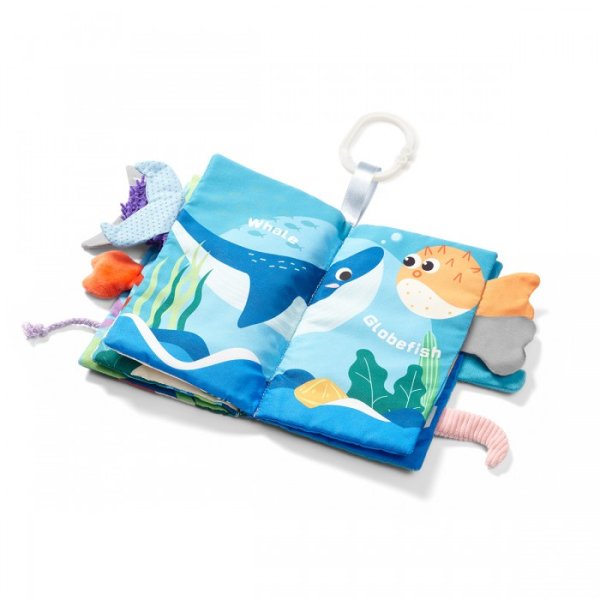 BabyOno Игрушка разивающая Книжка Go To The Ocean