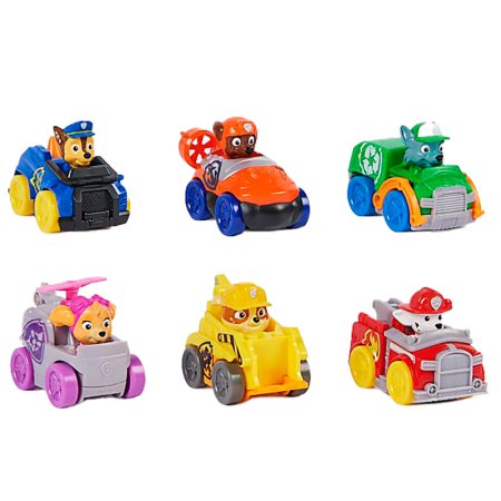 игрушка Щенячий патруль. Игровой набор, 6 машинок 6 см. Paw Patrol