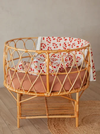 Двусторонний плед Mjolk Томаты Черри  (120см*85см)