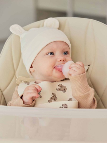 Happy Baby Ниблер силиконовый / цвет white (белый)