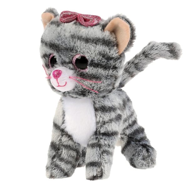 Мой питомец Мягкая игрушка Кошка в сумочке из пайеток, 17 см