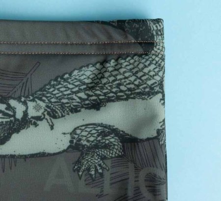 Kaftan Трусы купальные для мальчика "Alligator", рост 110-116 см / цвет хаки