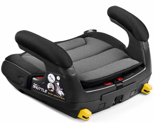 Peg-Perego Бустер Viaggio 2-3 Shuttle (15-36 кг) / цвет Crystal Black (черный с темно-серым)