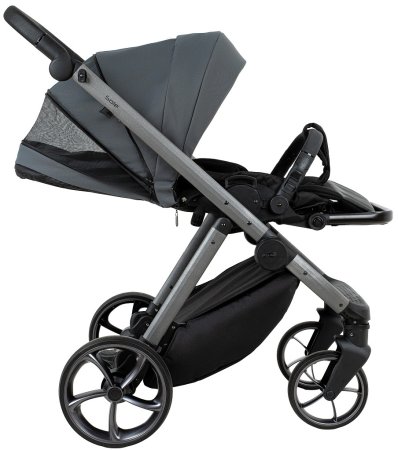 PITUSO Коляска 2в1 Sole короб+прогу. (Grey)