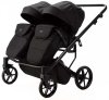 Adamex Коляска для двойни 2 в 1 Leo Duo / цвет черный