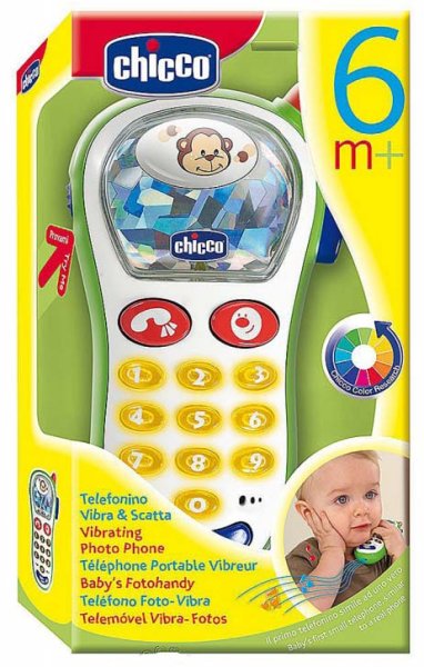 Chicco Музыкальная игрушка "Фото-телефон"
