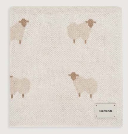 Loomknits Плед Animal Sheeps