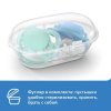 Philips Avent Пустышка Ultra Air силиконовая, 0-6 месяцев, 2 штуки