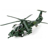 Вертолет металлический военный