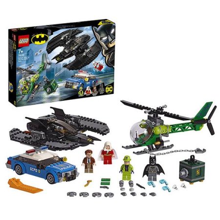 Lego Super Heroes Конструктор Супер Герои Бэткрыло Бэтмена и ограбление Загадочника