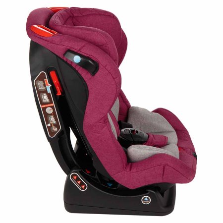 Leader Kids Автокресло Averso 0-1-2 гр (0-25 кг), цвет / Berry (ягодный)