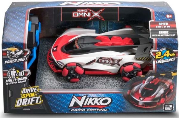 Nikko Машинка на радиоуправлении Nano Omni X Galactic Red