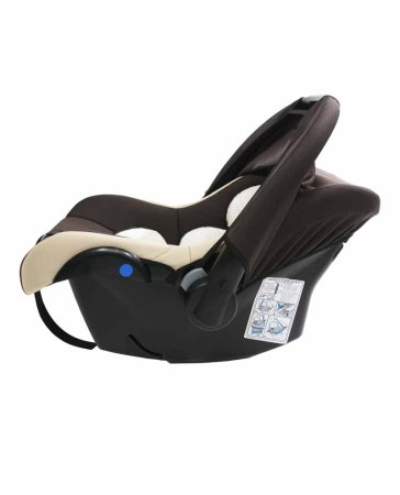 Bambini Moretti Детское автомобильное кресло BM-322 / группа 0+, Lux / цвет коричневый-бежевый
