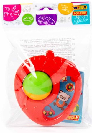 Полесье Погремушка "Клубника"