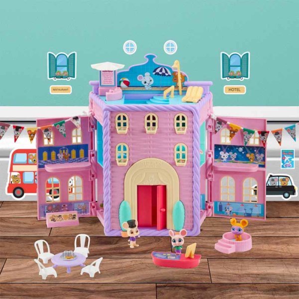 Mouse in the House Игровой набор Грандотель Стилтон Хампер