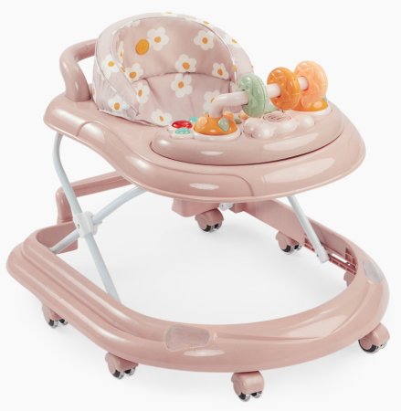 Ходунки HAPPY BABY SMILEY V2 (pink new)