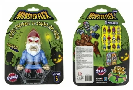 1Toy Тянущаяся фигурка Monster Flex серия 5 / цвет в ассортименте