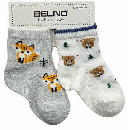 Belino Носки "Зверята", 2 пары