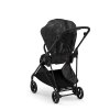 Cybex Коляска прогулочная Melio Street с дождевиком / цвет Real Black