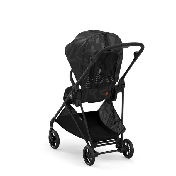 Cybex Коляска прогулочная Melio Street с дождевиком / цвет Real Black