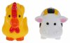 Играем вместе Игрушки для ванны "Корова + петух"