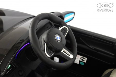 A555MP Электромобиль BMW M5 Competition (Черный глянец)