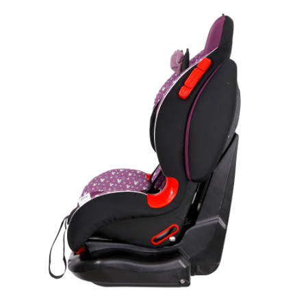 Siger Автокресло детское Кокон ISOFIX, серия Disney / цвет Микки Маус звезды фиолетовый