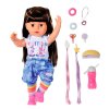 БЕБИ борн. Интерактивная кукла Cестричка Брюнетка 43 см. 2.0 BABY born