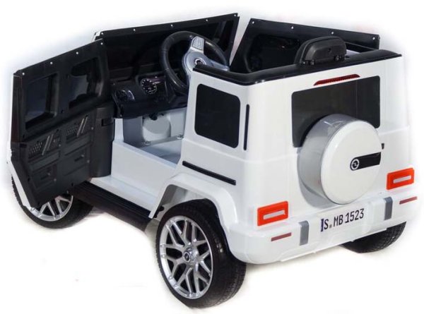 Toyland Электромобиль Mercedes Benz G63 mini / цвет белый