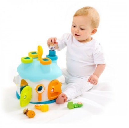 Smoby Развивающая игрушка домик-сортер Cotoons / цвет в ассортименте