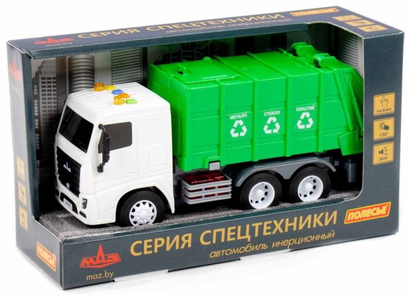 Полесье Автомобиль коммунальный инерционный