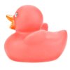 Играем вместе Игрушка для ванны из пластизоля Утка-термометр 249813 / цвет красный