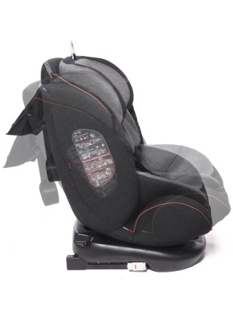 Babyсare Детское удерживающее устройство Shelter/ цвет черно-серый бамбук