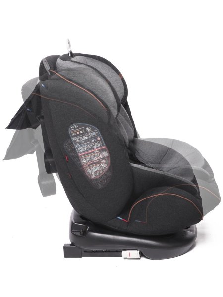 Babyсare Детское удерживающее устройство Shelter/ цвет черно-серый бамбук