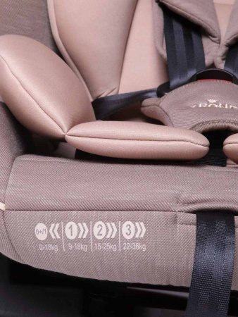 Babyсare Детское автокресло Troner гр 0+/I/II/III, 0-36, (0-12лет), цвет / Песочно-коричневый-бежевый (Sand Brown-Beig)