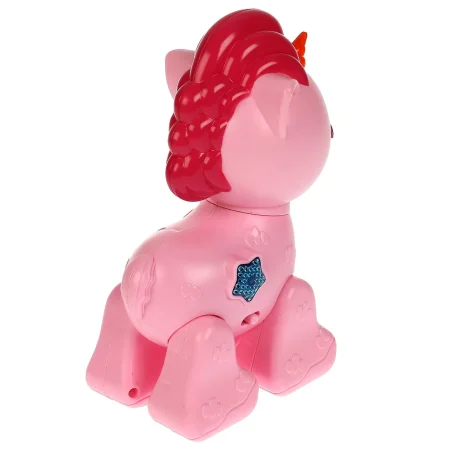 Умка Музыкальная каталка Единорог 346303 / цвет розовый