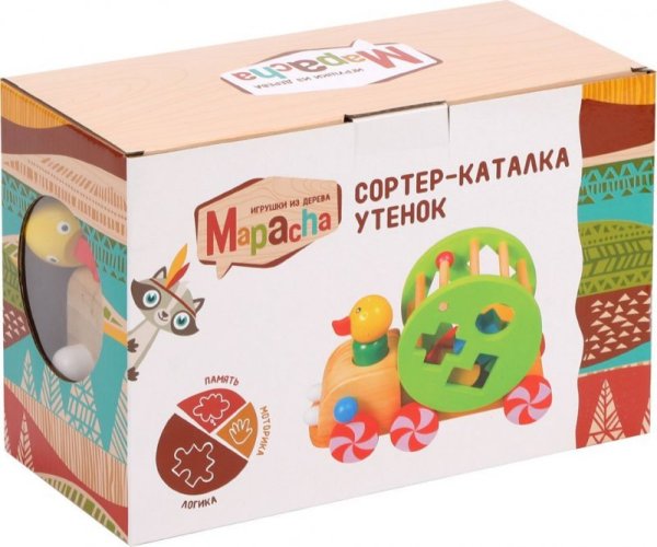 Mapacha Сортер-каталка "Утенок"