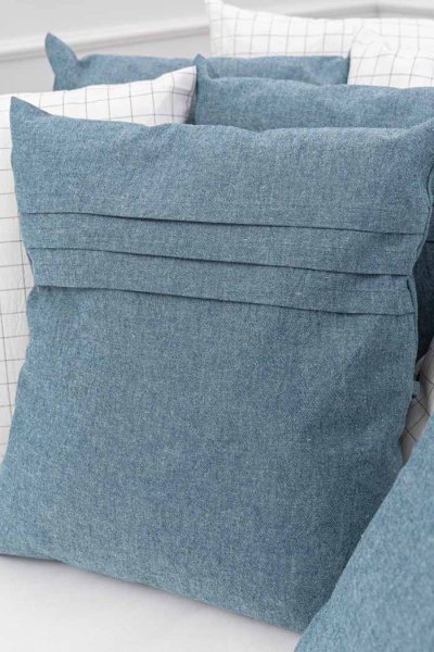 Lappetti Комплект для овальной и круглой кроватки "Organic baby cotton", 6 предметов / цвет молочный