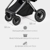 (Т) Коляска 2в1 Bambini Moretti  Adele  (Black)