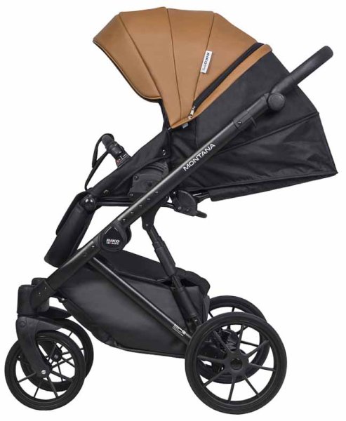 Riko Basic Коляска 2 в 1 Montana Ecco / цвет Caramel (коричневый)