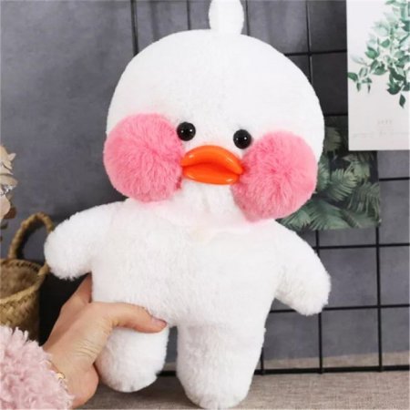 BDC Игрушка мягкая Утка Лалафанфан Lalafanfan Duck в ассортименте / белый