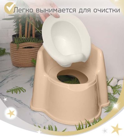 Bambini Moretti Горшок Трон / цвет beige (бежевый)