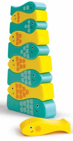 Hape Развивающая игра-балансир Пингвин, 13 элементов