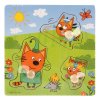Буратино Игрушка-вкладыши «Три кота. Веселая прогулка»
