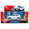 Машина металл haval jolion 10,5 см, двери, инерц. белый, кор. Технопарк 414557